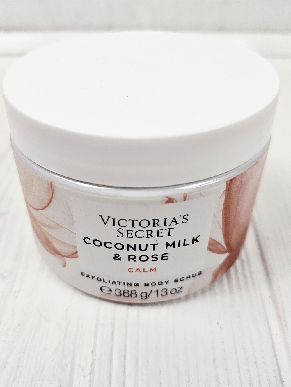 Victoria's Secret Coconut Milk & Rose Exfoliating Body Scrub 13oz